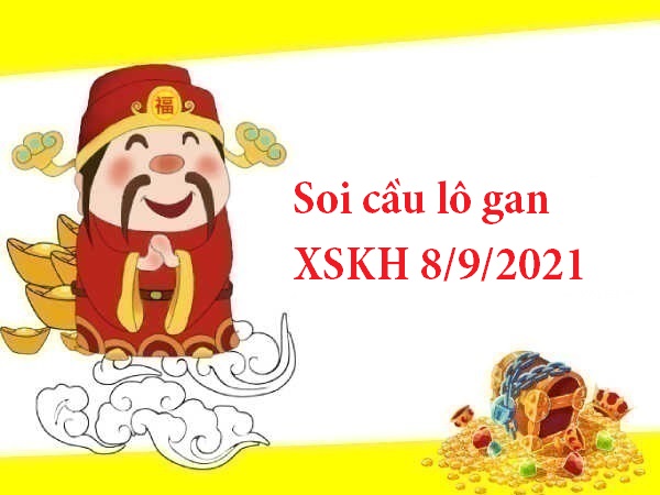 Thống kê lô gan XSKH 8/9/2021