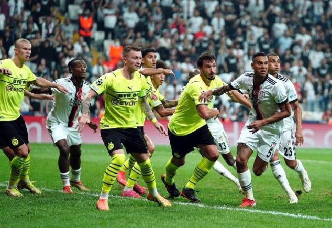 Nhận định kqbd Dortmund vs Besiktas ngày 8/12