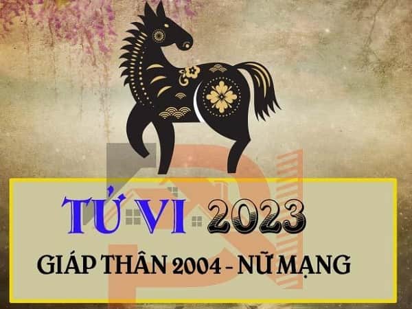 Tử vi tuổi Giáp Thân 2004 nữ mạng năm 2023 : Hung hay May Mắn