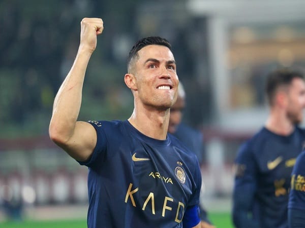 Ronaldo chỉ đứng thứ 5 trong danh sách VĐV