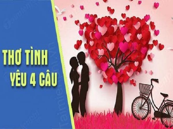 Cách viết thơ tình 4 câu vui nhộn, ngọt ngào