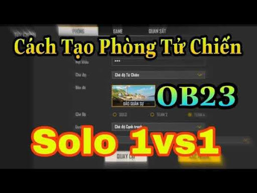 Cách tạo phòng Tử chiến trong Free Fire chi tiết và đơn giản